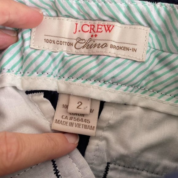 J.Crew Broke-In‎ Navy Chino Shorts, 2 - Picture 4 of 4